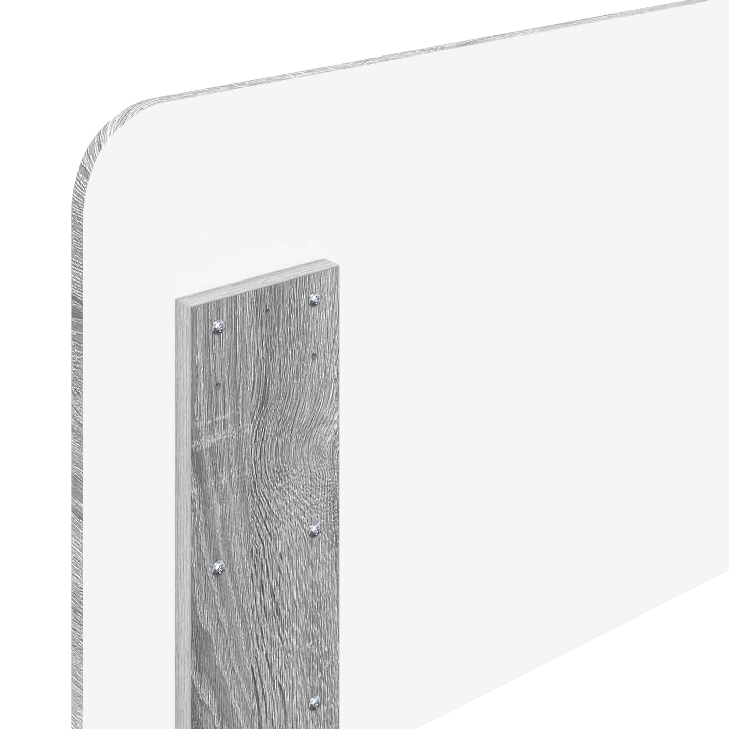 Headboard Grey Sonoma Engineered wood