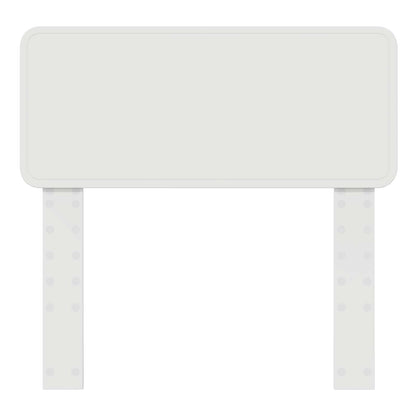 Headboard White Engineered wood