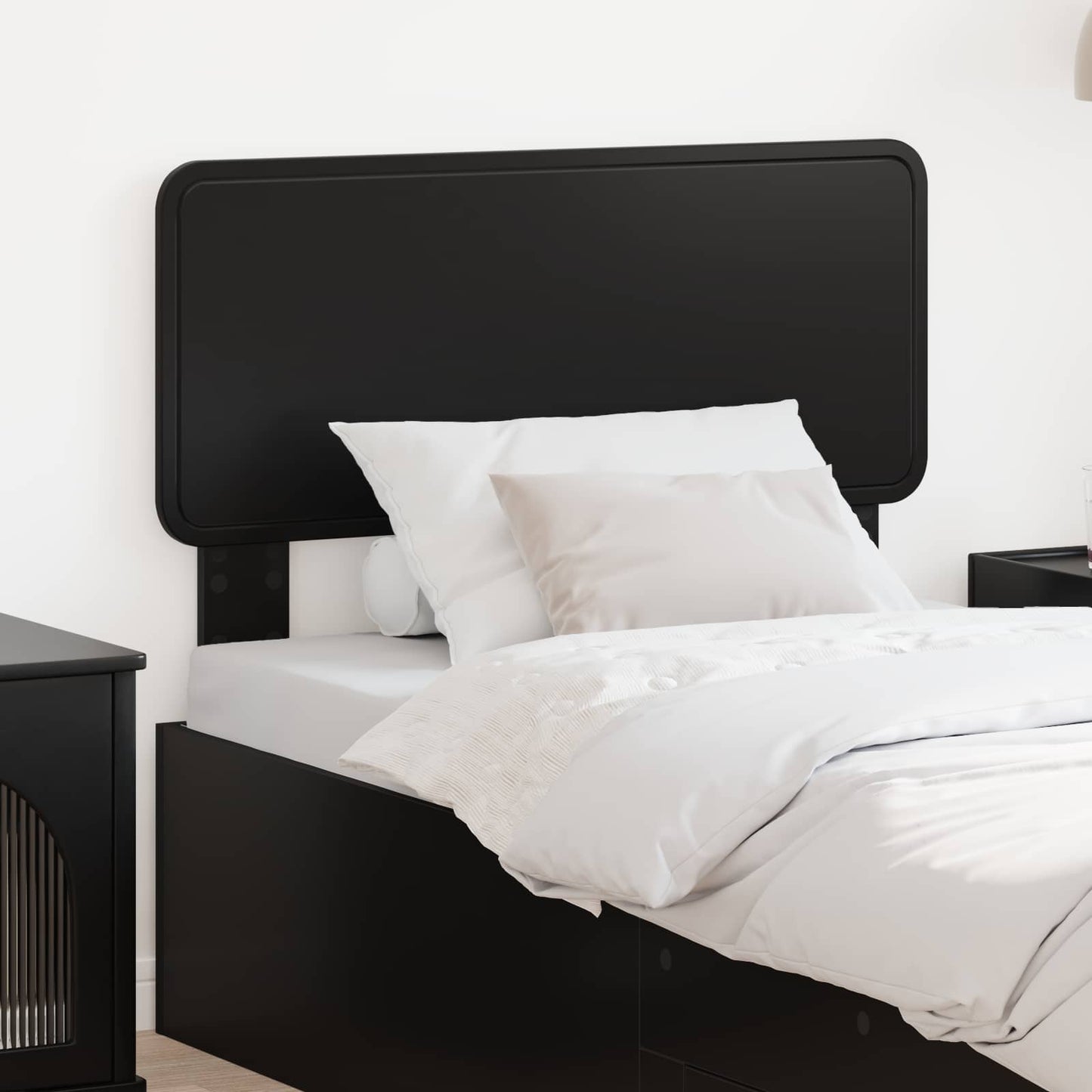 Headboard Black Oak Engineered wood