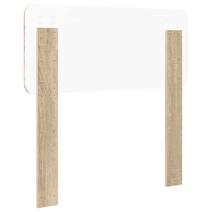 Headboard Sonoma Oak Engineered wood