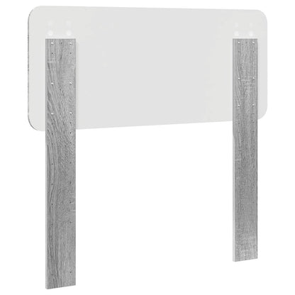 Headboard Grey Sonoma Engineered wood
