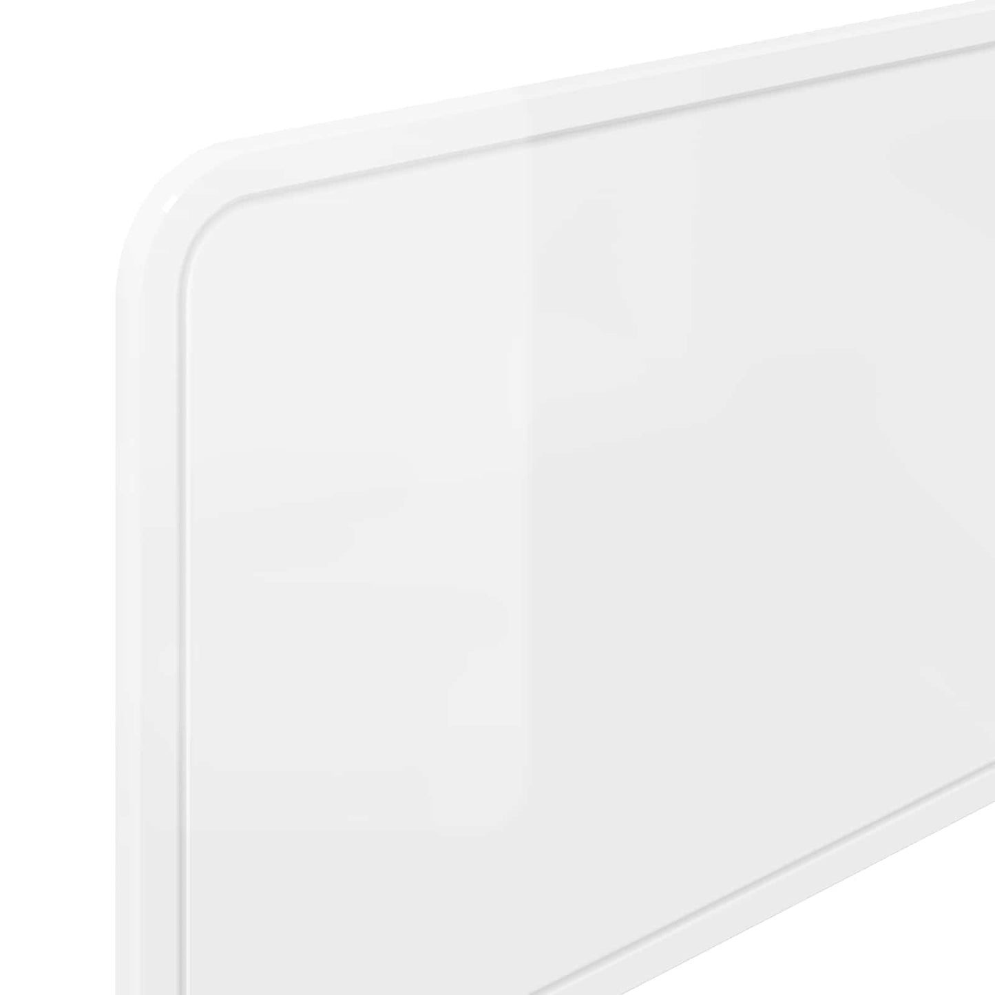 Headboard Gloss White Engineered wood