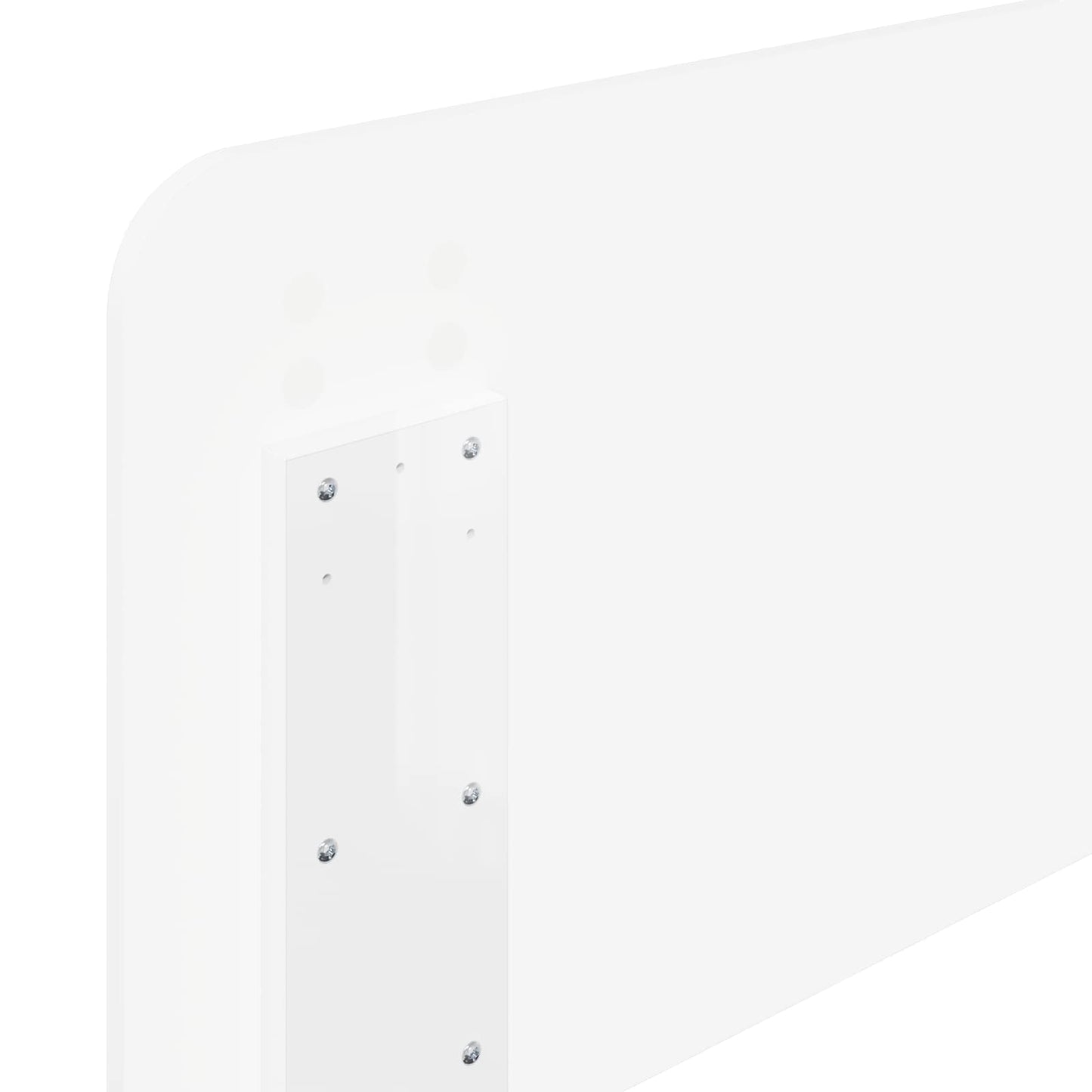 Headboard Gloss White Engineered wood