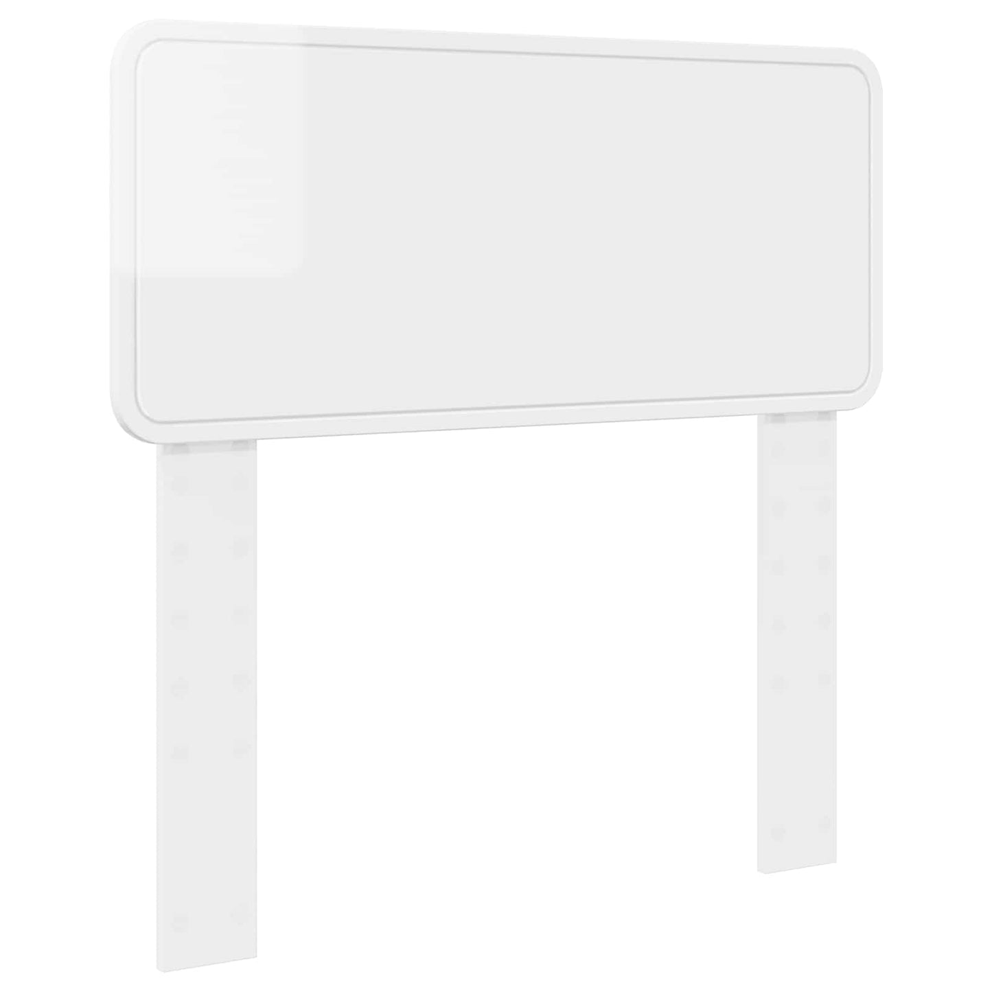 Headboard Gloss White Engineered wood