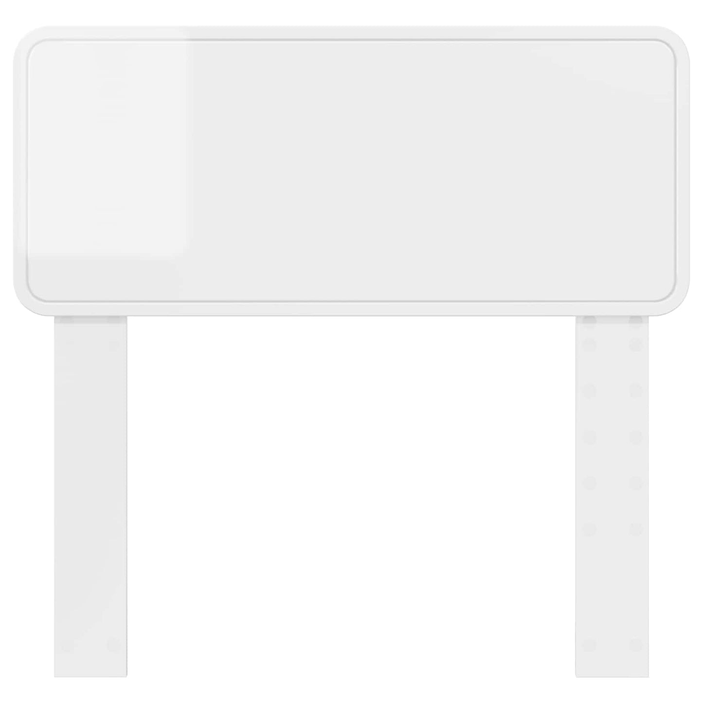 Headboard Gloss White Engineered wood
