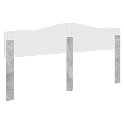 Headboard Concrete Grey Engineered wood
