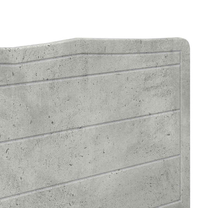 Headboard Concrete Grey Engineered wood