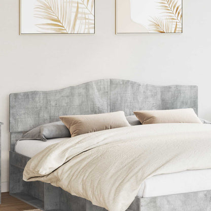 Headboard Concrete Grey Engineered wood
