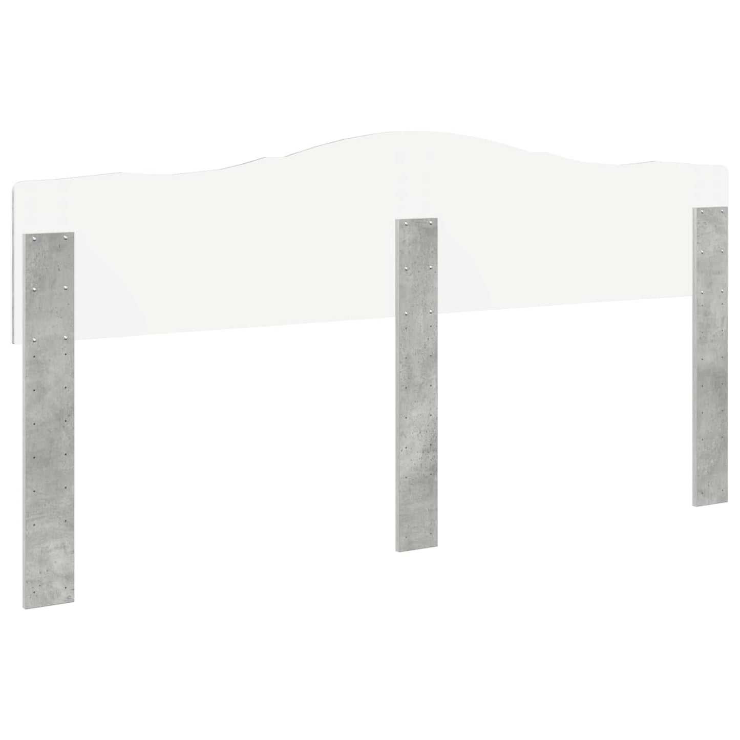 Headboard Concrete Grey Engineered wood