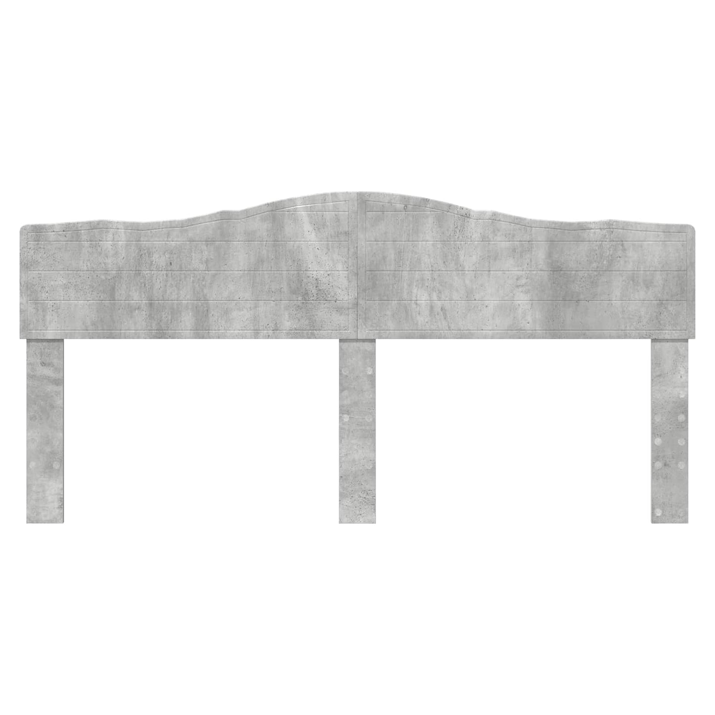 Headboard Concrete Grey Engineered wood