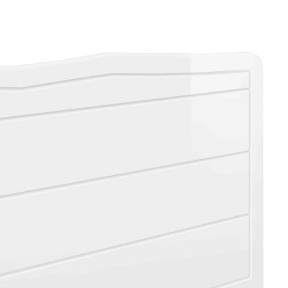 Headboard Gloss White Engineered wood
