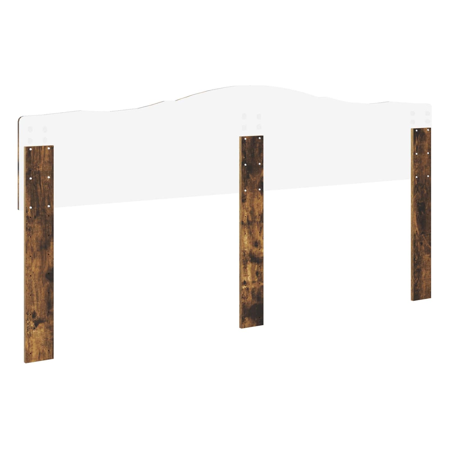 Headboard Smoked Oak 180 cm Engineered wood