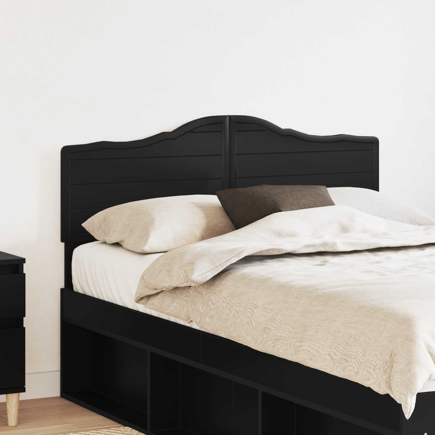 Headboard Black Oak Engineered wood