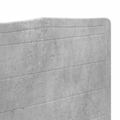Headboard Concrete Grey Engineered wood