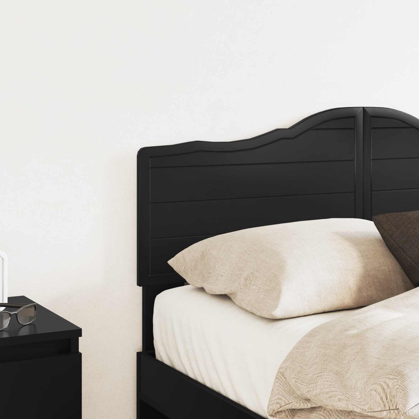 Headboard Black Oak Engineered wood