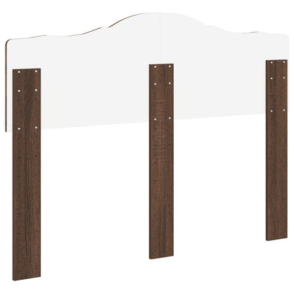 Headboard Brown Oak Engineered wood
