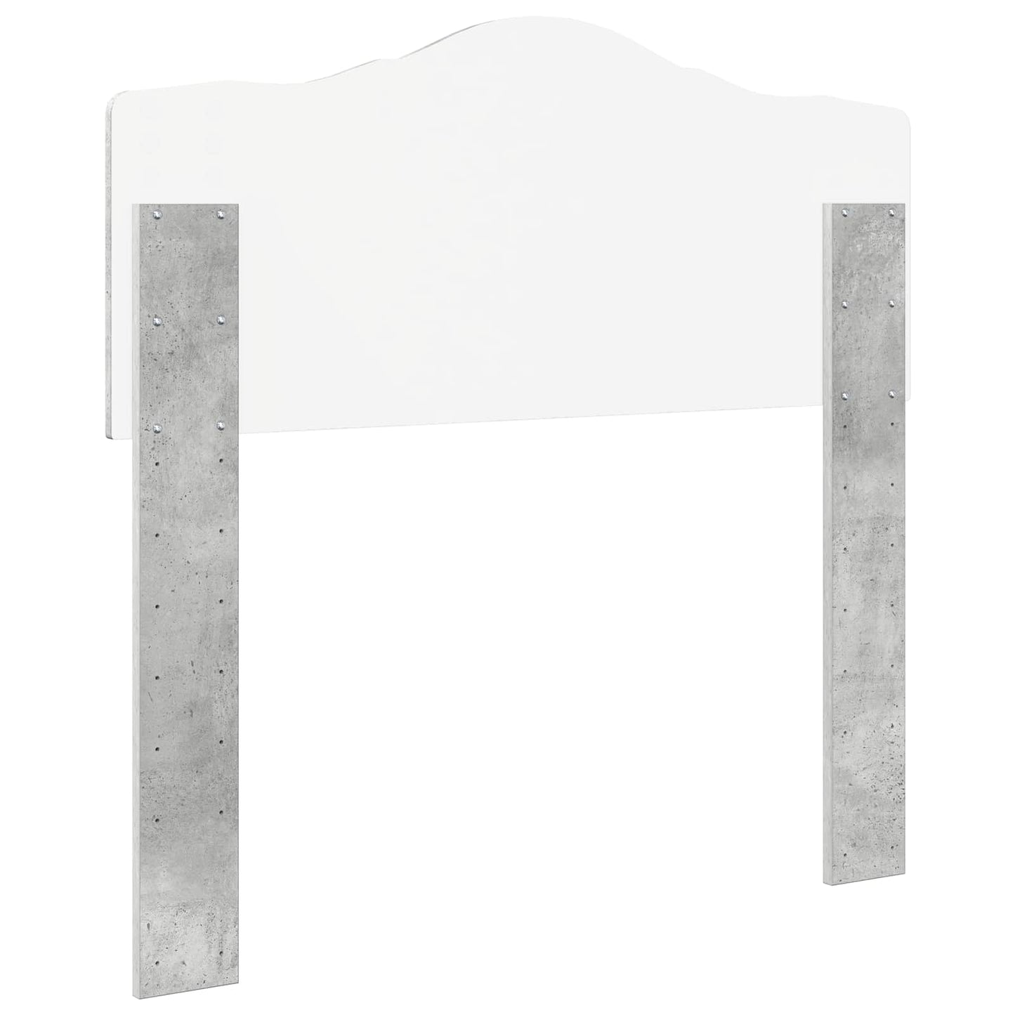 Headboard Concrete Grey Engineered wood
