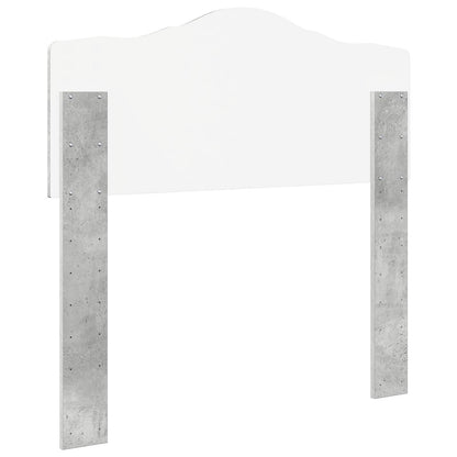 Headboard Concrete Grey Engineered wood