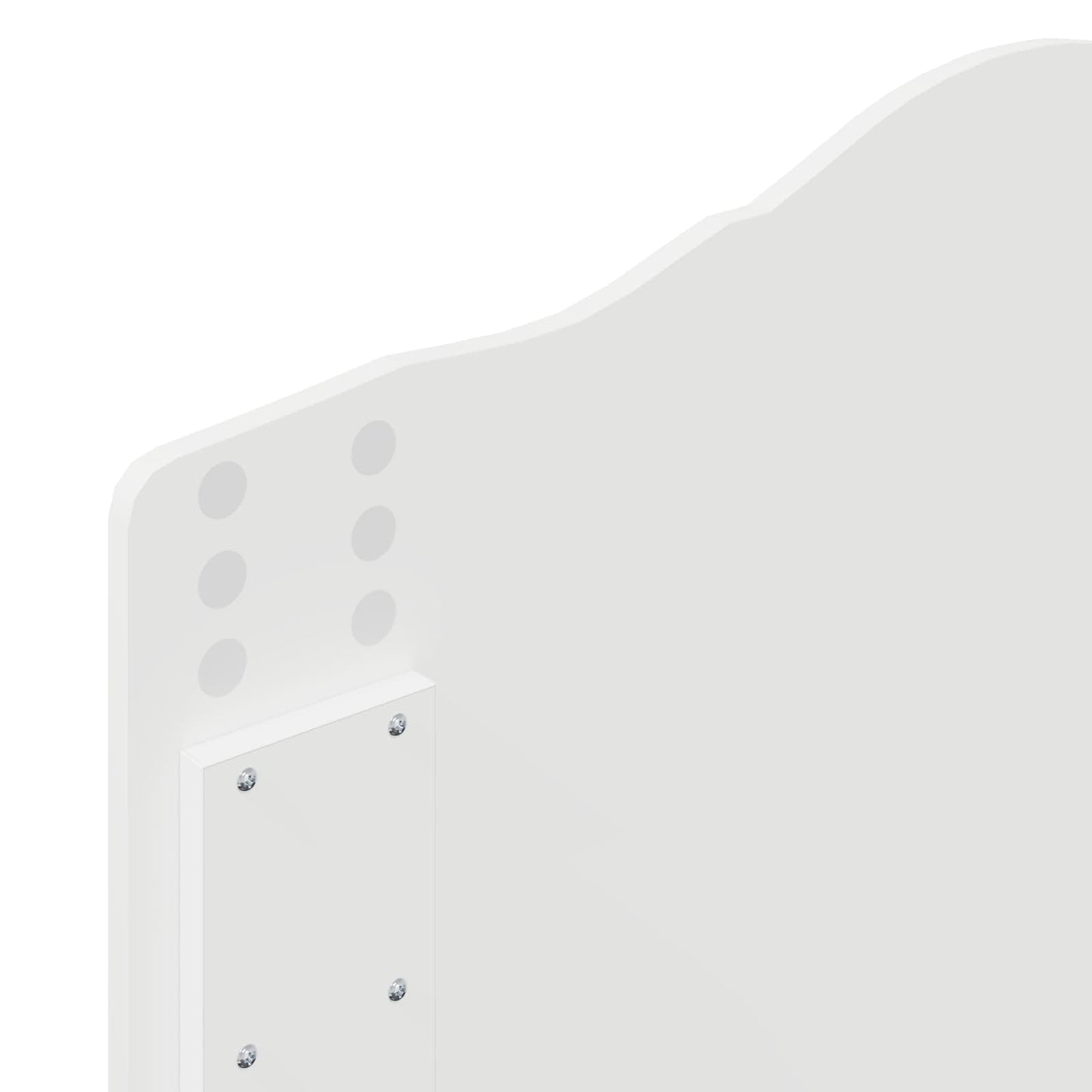 Headboard Gloss White Engineered wood