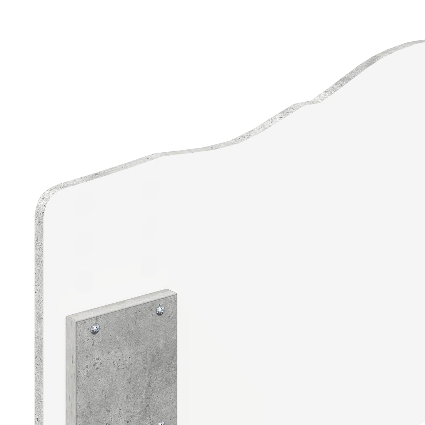 Headboard Concrete Grey Engineered wood
