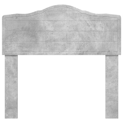 Headboard Concrete Grey Engineered wood