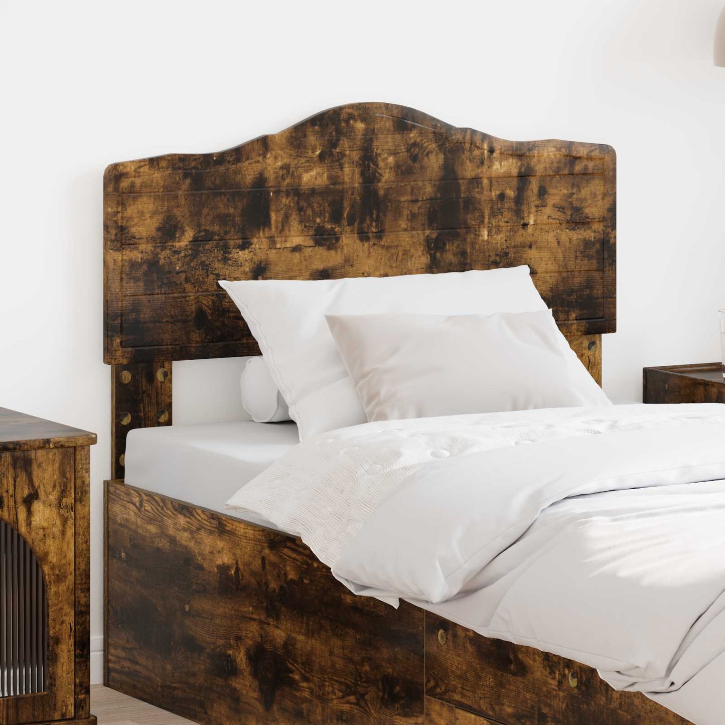 Headboard Smoked Oak Engineered wood
