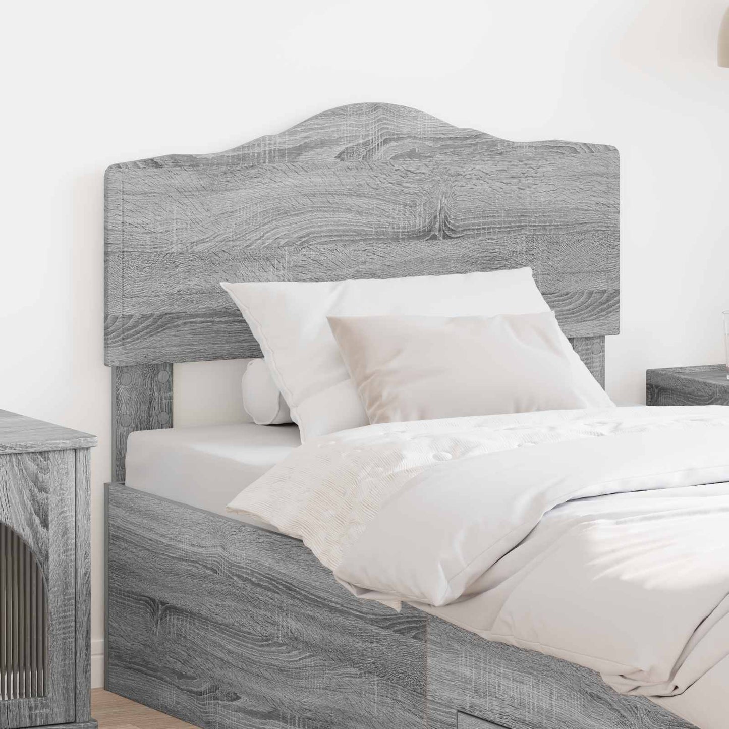 Headboard Grey Sonoma Engineered wood