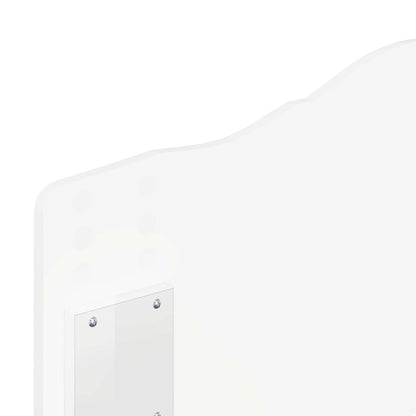 Headboard Gloss White Engineered wood