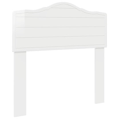 Headboard Gloss White Engineered wood