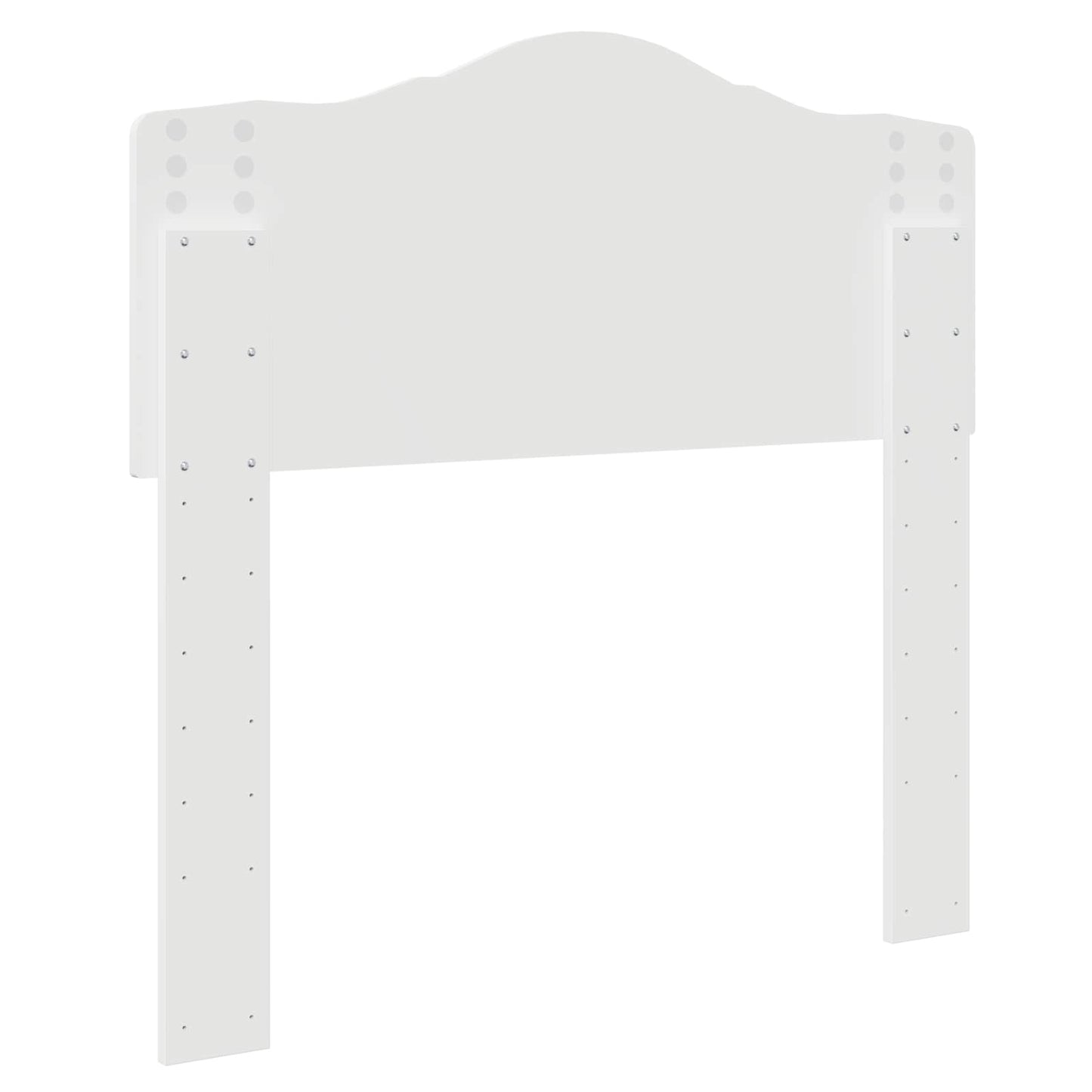Headboard Gloss White Engineered wood
