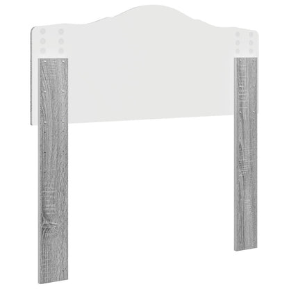 Headboard Grey Sonoma Engineered wood