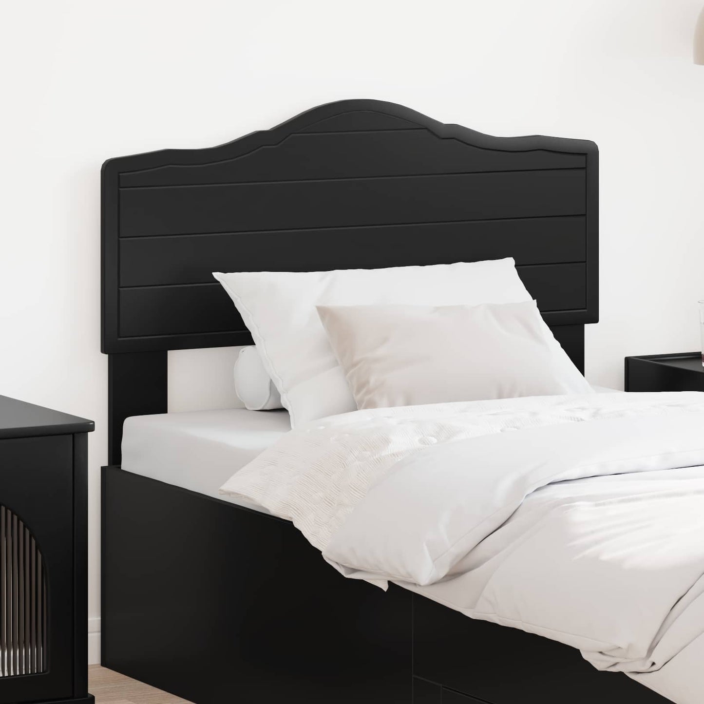 Headboard Black Oak Engineered wood
