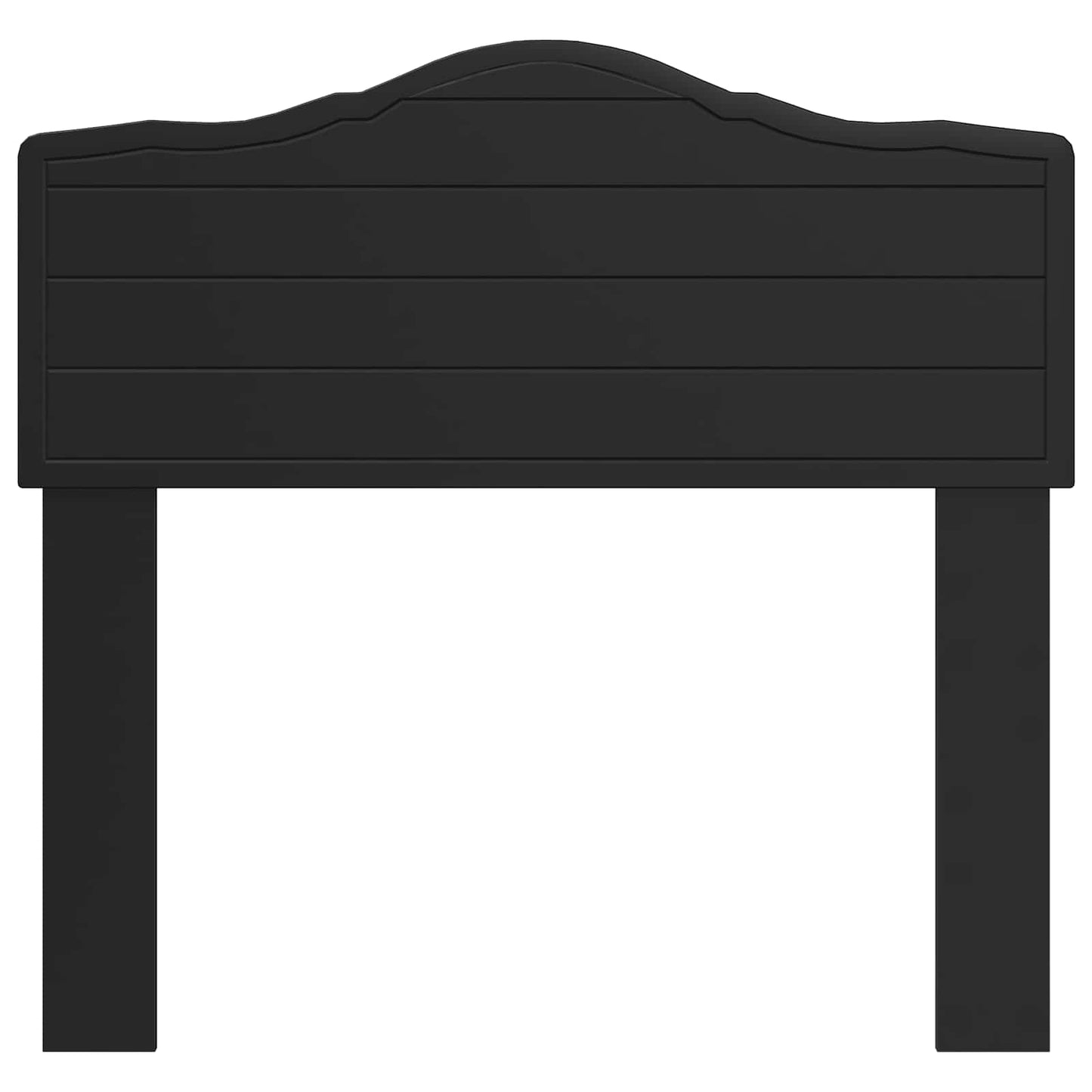 Headboard Black Oak Engineered wood