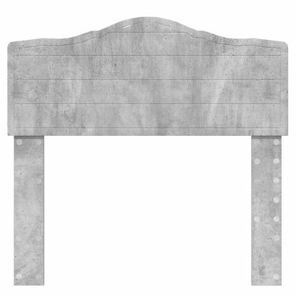 Headboard Concrete Grey Engineered wood