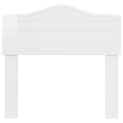 Headboard Gloss White Engineered wood