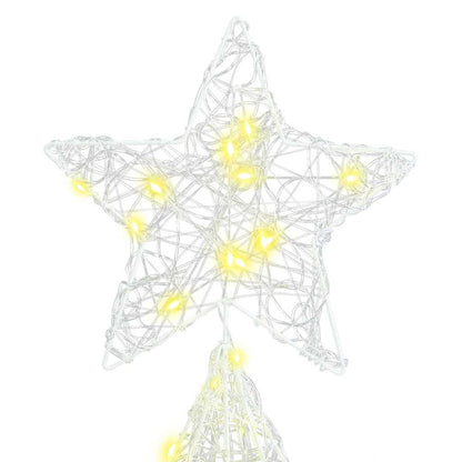 Christmas Tree with 240 LEDs Warm white 150 cm Acrylic