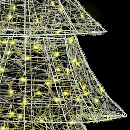 Christmas Tree with 240 LEDs Warm white 150 cm Acrylic