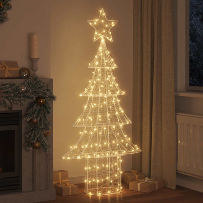 Christmas Tree with 240 LEDs Warm white 150 cm Acrylic