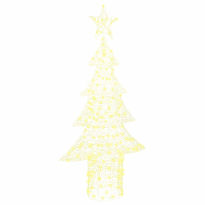 Christmas Tree with 240 LEDs Warm white 150 cm Acrylic