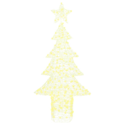 Christmas Tree with 240 LEDs Warm white 150 cm Acrylic