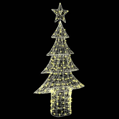 Christmas Tree with 240 LEDs Warm white 150 cm Acrylic