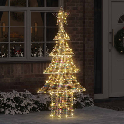 Christmas Tree with 240 LEDs Warm white 181 cm PET