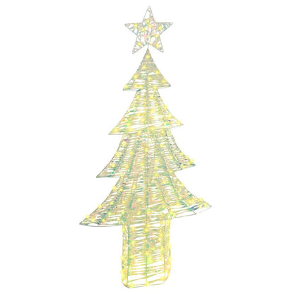 Christmas Tree with 240 LEDs Warm white 181 cm PET