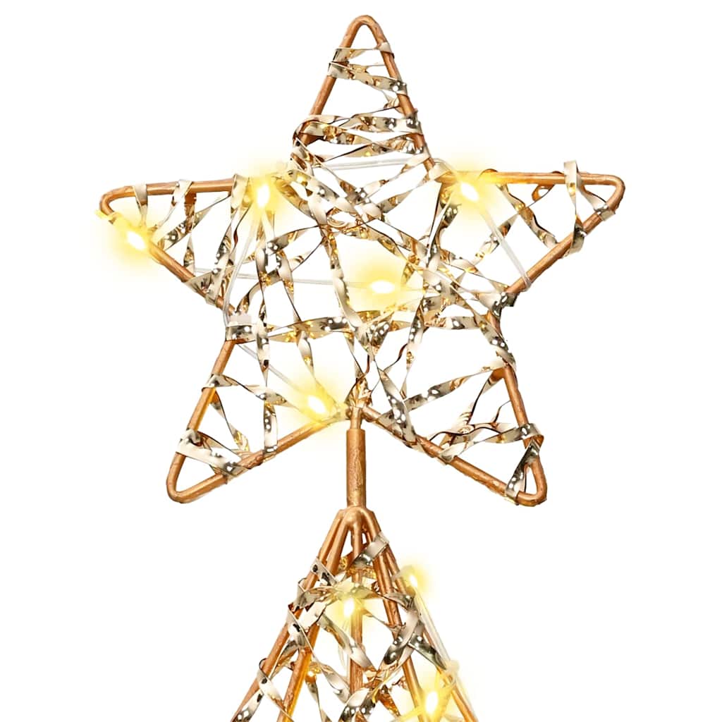 Christmas Tree with 120 LEDs Warm white 120.5 cm PET