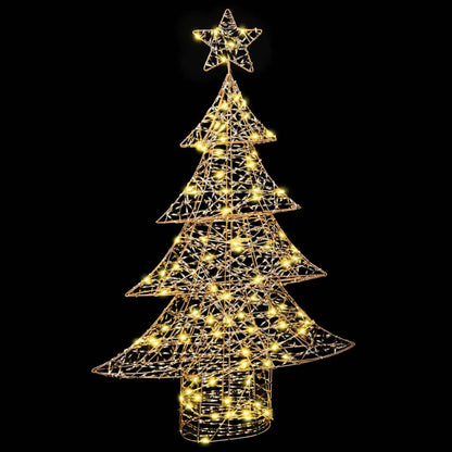 Christmas Tree with 120 LEDs Warm white 120.5 cm PET