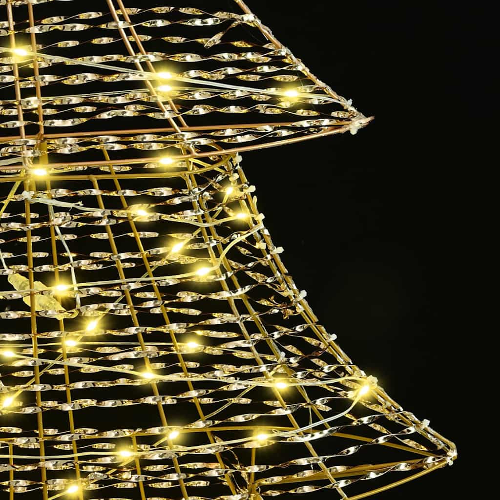 Christmas Tree with 160 LEDs Warm white 151 cm PET