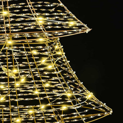 Christmas Tree with 160 LEDs Warm white 151 cm PET