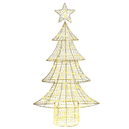 Christmas Tree with 160 LEDs Warm white 151 cm PET