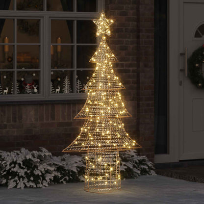Christmas Tree with 240 LEDs Warm white 181 cm PET