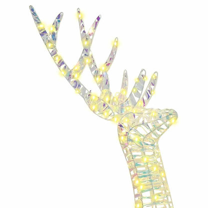 3D Reindeer 140 LEDs Warm white 128 cm PET